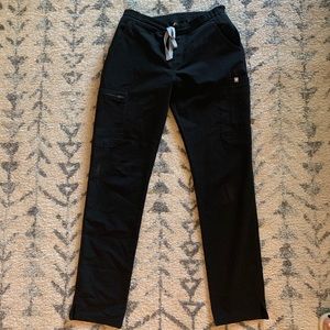Figs Skinny Scrub Pant - Black Size XS
